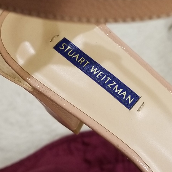 🎉SOLD🎉💕STUART WEITZMAN💕 Patent Sandal ~ Pink - Picture 10 of 16